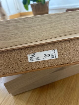 Pack 4 Estantes Flotantes IKEA LACK Roble