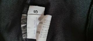 Pantalón culotte Nalini negro mujer
