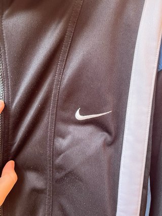 Chaqueta Vintage Nike Negra y Azul