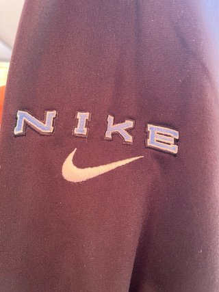 Chaqueta Vintage Nike Negra y Azul