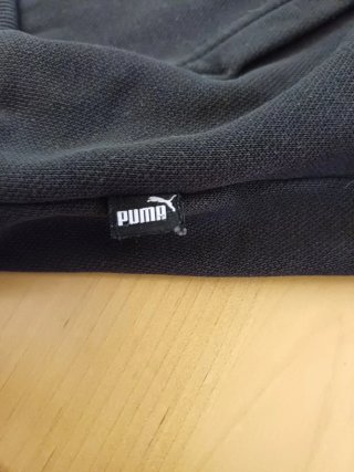 Sudadera Puma Negra con Capucha