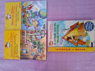 Pack libros Gerónimo Stilton colección completa +3