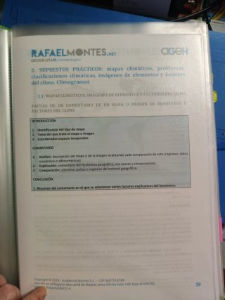 Temario de oposiciones de Geografía e Historia