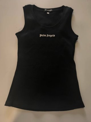 Camiseta tirantes Palm Angels negra talla S