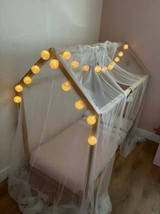 Cama Montessori Infantil Madera
