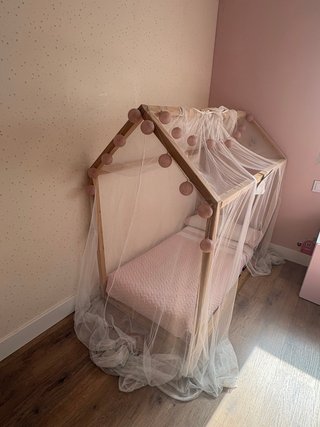 Cama Montessori Infantil Madera