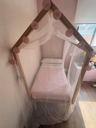 Cama Montessori Infantil Madera