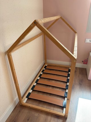 Cama Montessori Infantil Madera