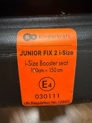 Silla coche Kinderkraft Junior Fix 2 i-Size
