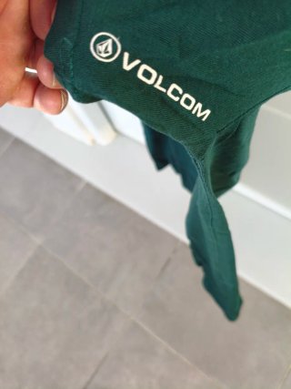 Camiseta Volcom Talla XS Hombre Verde