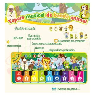 Alfombra musical infantil