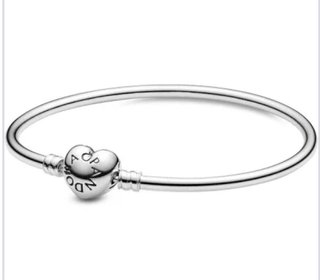 Pulsera Pandora Corazón Plata
