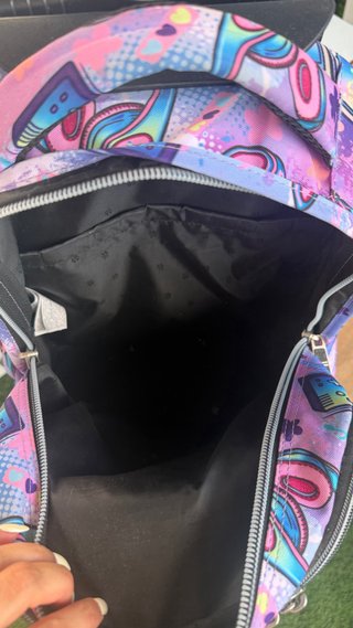 Mochila Totto con carro y estampado gamer