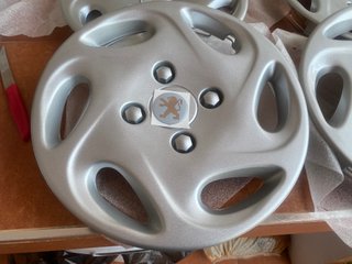 4 Tapacubos 13'' Peugeot 206