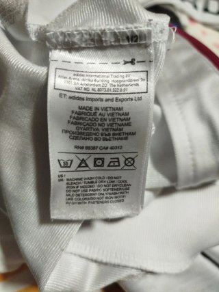 Chaqueta Adidas Blanca y Rosa