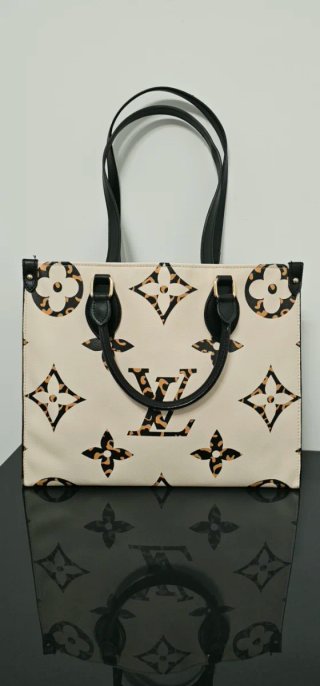 Mala Senhora Louis Vuitton Bege Multicolor
