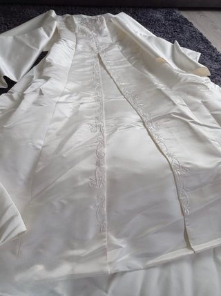 Vestido de Novia Blanco Palabra de Honor con Cola