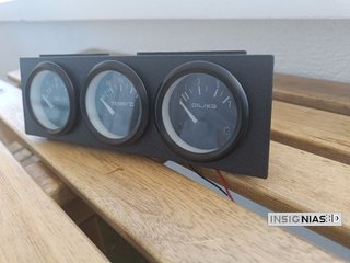 Soporte triple relojes 52mm Volvo 740, Volvo 940