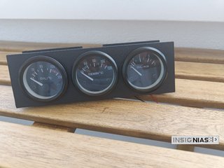 Soporte triple relojes 52mm Volvo 740, Volvo 940