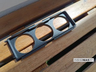 Soporte triple relojes 52mm Volvo 740, Volvo 940