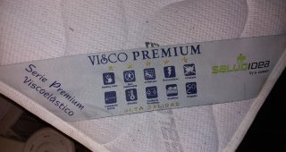 Colchón Saludea Visco Premium 200x90x35