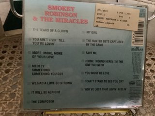 CD Smokey Robinson & The Miracles - Motown Legends