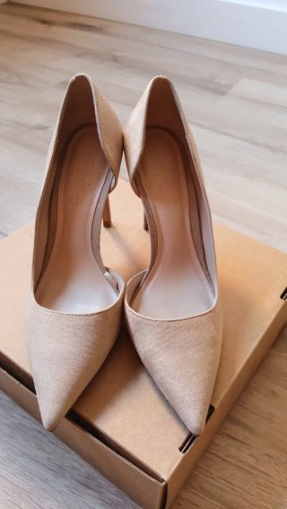 Zapatos salón Mango tacón 10cm T.36