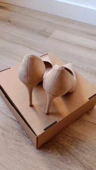 Zapatos salón Mango tacón 10cm T.36