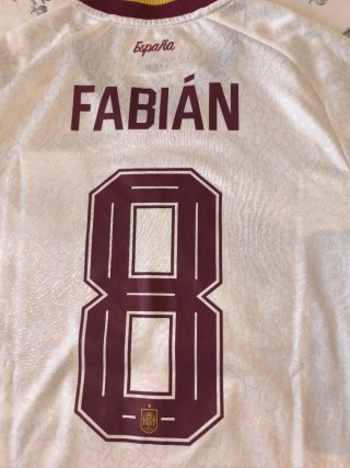 Camiseta España Fabián Adidas Talla S