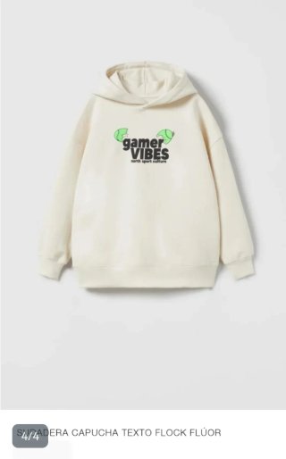 ZARA Sudadera 9-10 niño