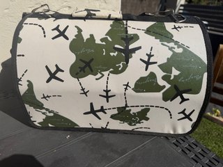 Transportín gato/perro pequeño mapa aviones