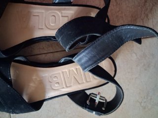 Sandalias de mujer negras originales