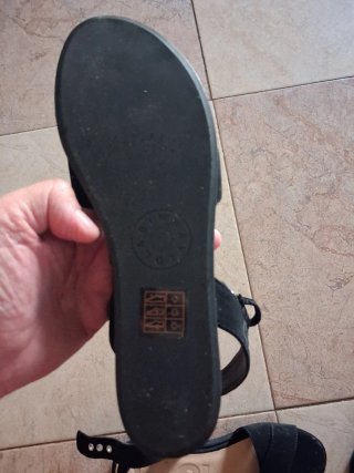 Sandalias de mujer negras originales