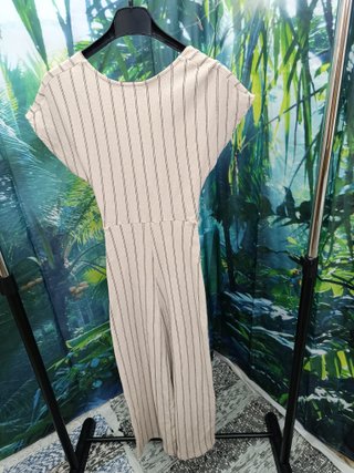Mono Pull&Bear Talla XS Rayas Beige