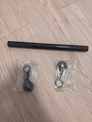 Palo Carbono + Soportes Patinete Eléctrico