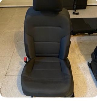 Asiento Coche Golf 7 Negro
