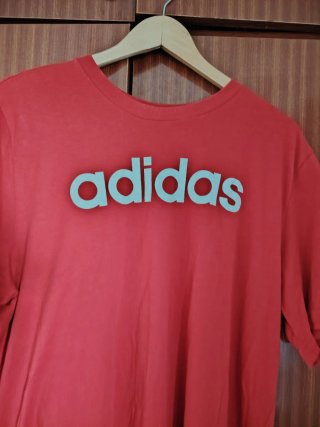 Camiseta Adidas Roja Talla L