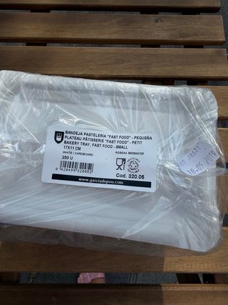 Bandejas para comida