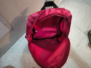 Mochila Roxy Floral Rosa y Roja