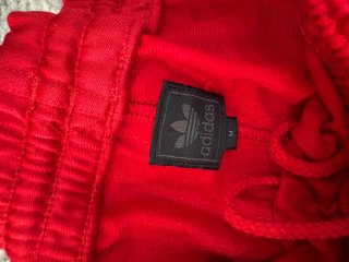 Pantalón chándal Adidas Rojo Talla M