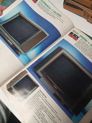 Catalogo general Sony año 1987 / 88