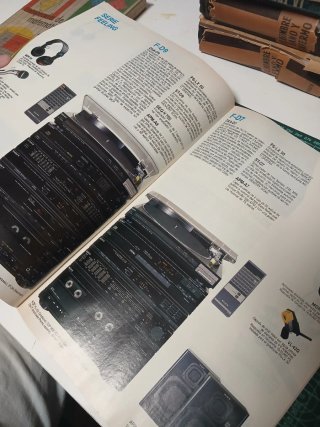 Catalogo general Sony año 1987 / 88