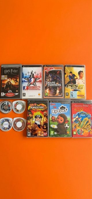 Lote 11 juegos PSP
