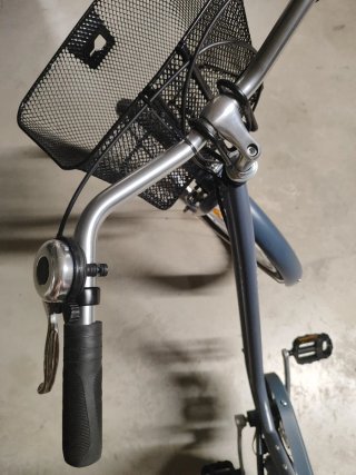 Bicicleta de ciudad con cambios