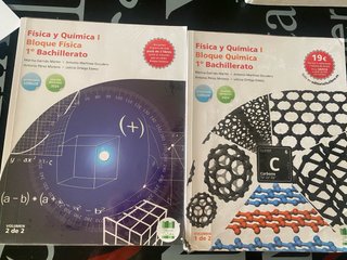 Física y Química 1° Bachillerato Dos Libros