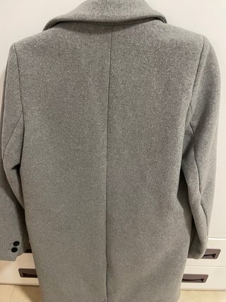 Abrigo/Gabardina Gris Zara TRF