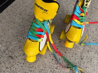 Patines Quad talla 37 Diseño Labios Pop Art