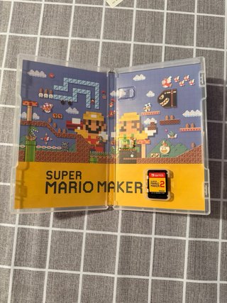 Nintendo Switch Mario Kart World + Mario Maker 2