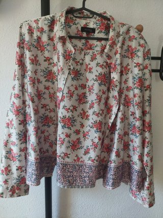 Camisa floral ANTEA talla 46
