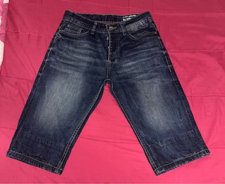 Pantalón vaquero corto azul